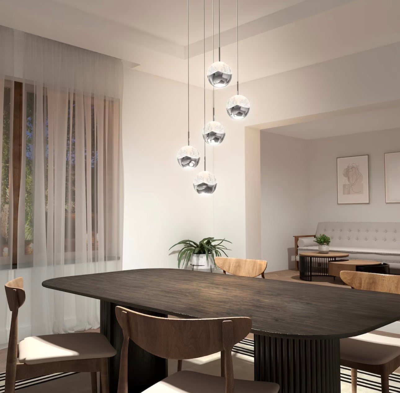 Artika Oracle 5-Light LED Pendant