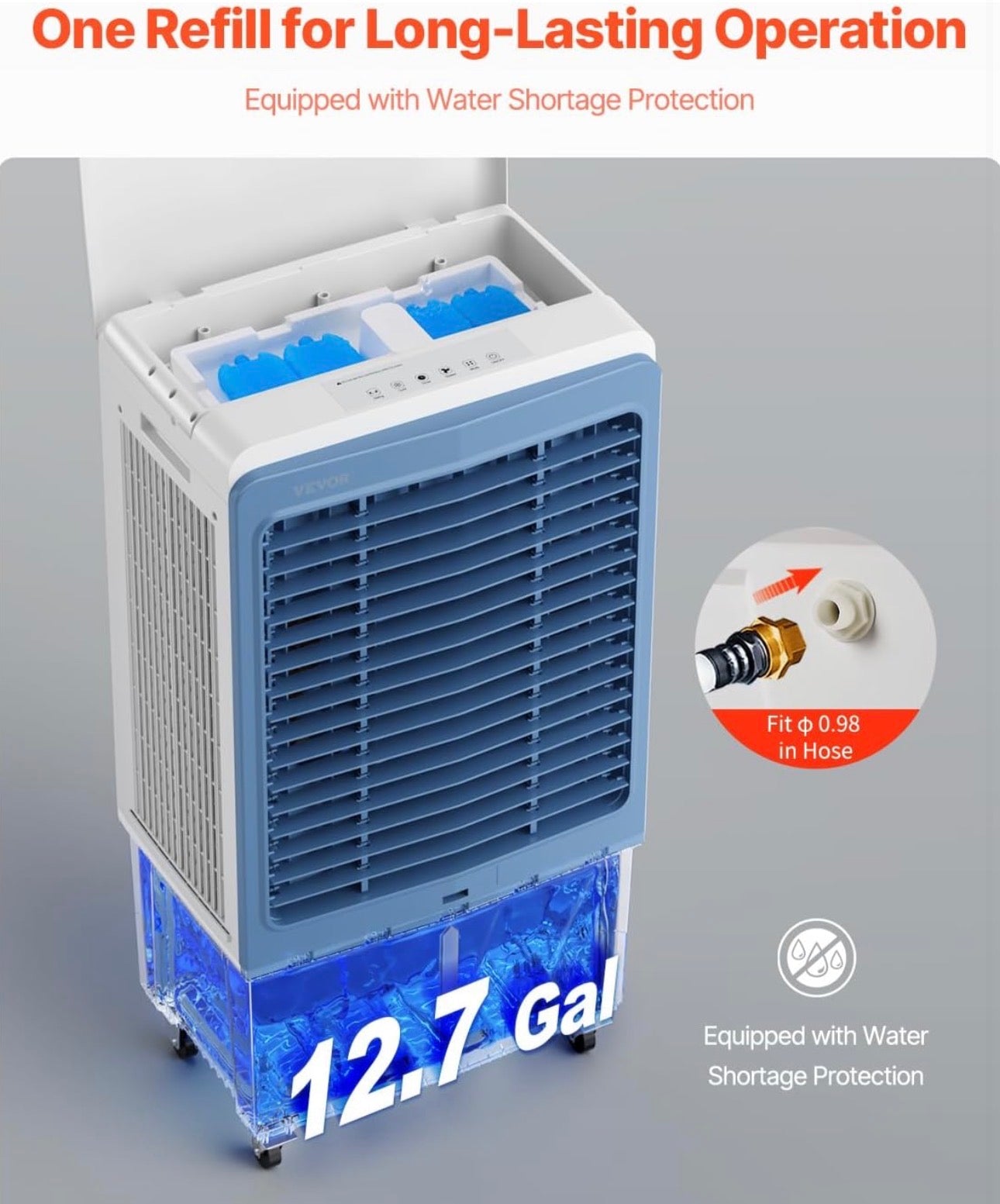 VEVOR 3-in-1 Evaporative Air Cooler