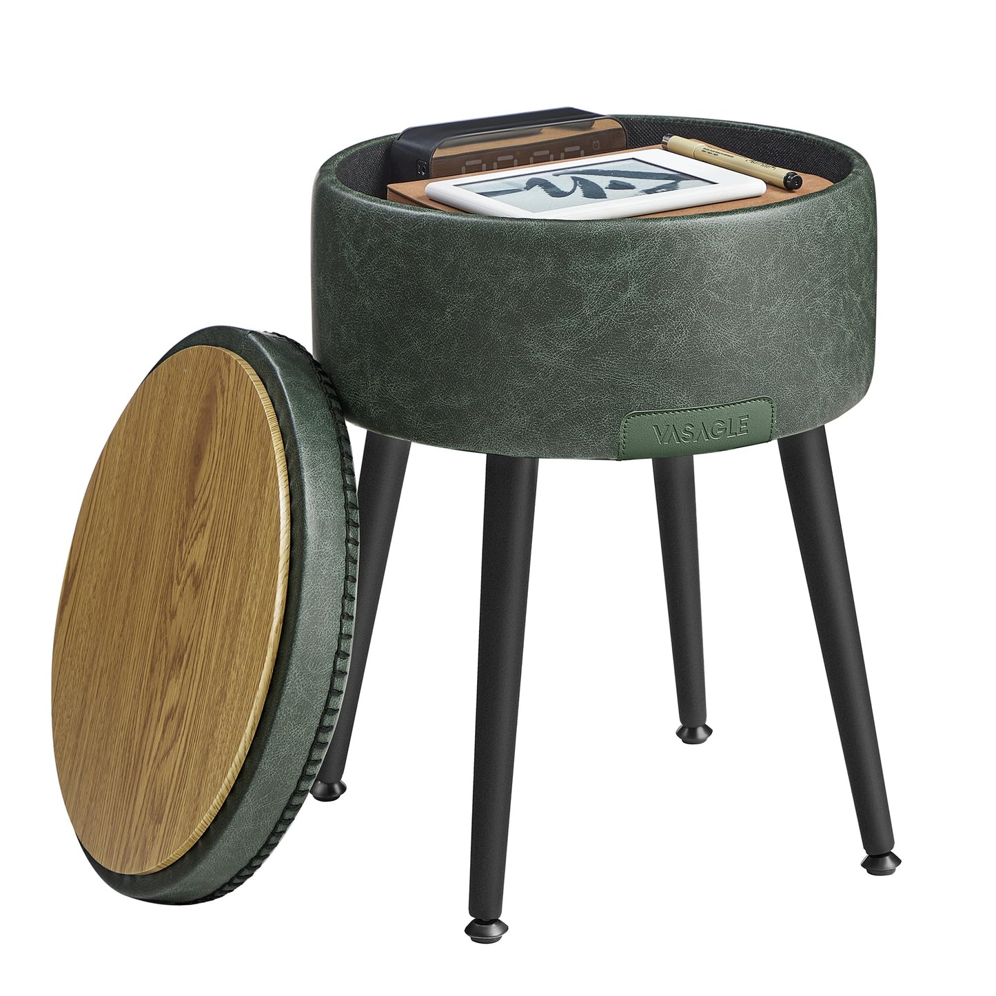 VASAGLE EKHO Storage Ottoman Stool