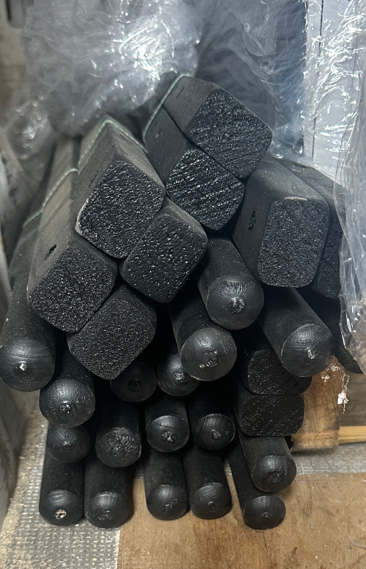 Project Source 4 cu ft Steel Wheelbarrow (Black) — Brand New