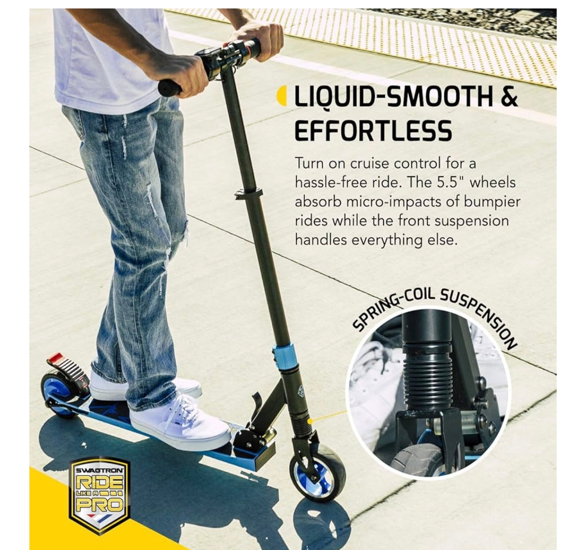 SWAGTRON SWAGGER 8 E-SCOOTER (Kids & Teens)