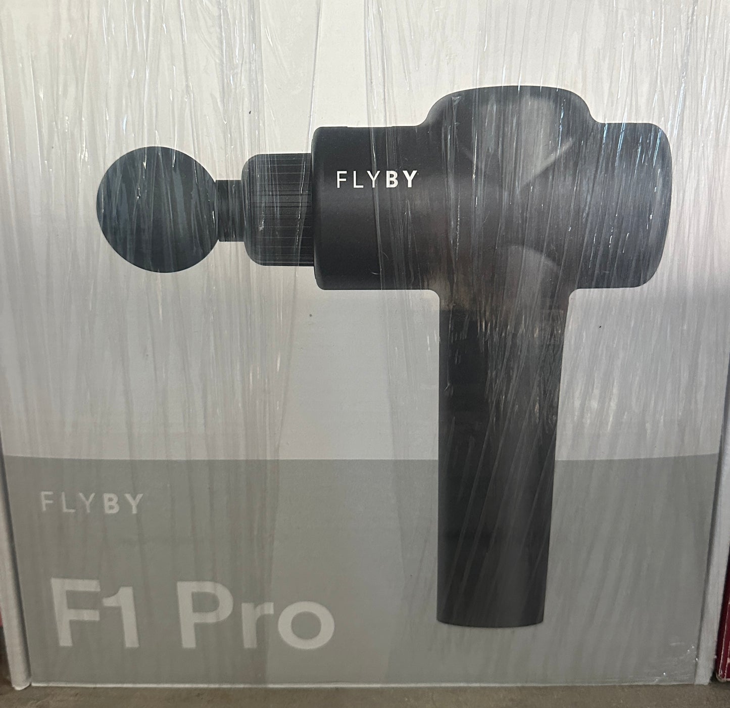 Flyby F1Pro Deep Tissue Massage Gun (Black) — Brand New in sealed package